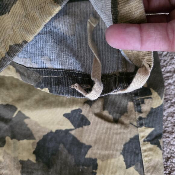 Vintage Liberty Camo Pants Mens 38x32 Cargo Rip Stop USA Hunting Baggy Woodland - Picture 4 of 11